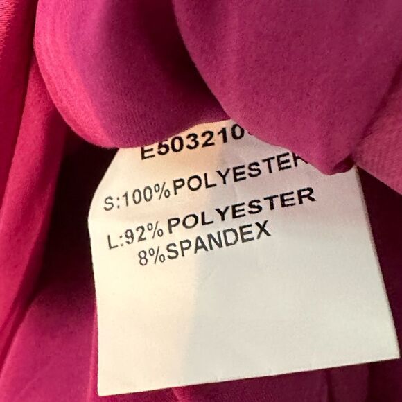 Elliatt Cassini Deep Berry One Shoulder Cocktail Dress | Size M - Picture 7 of 9